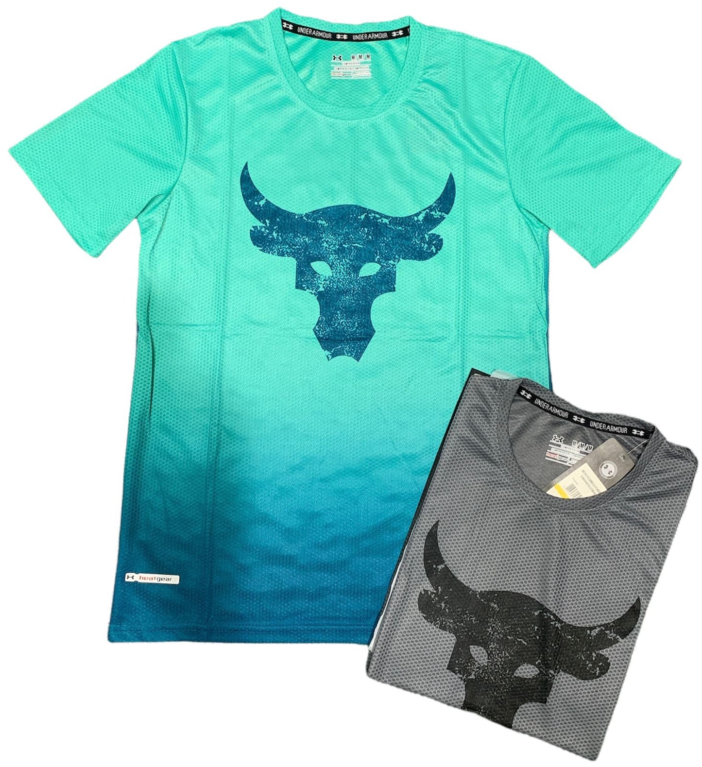 C-Green Colour Und Dun Lycra Fited TShirt Heavy Quality 110215
