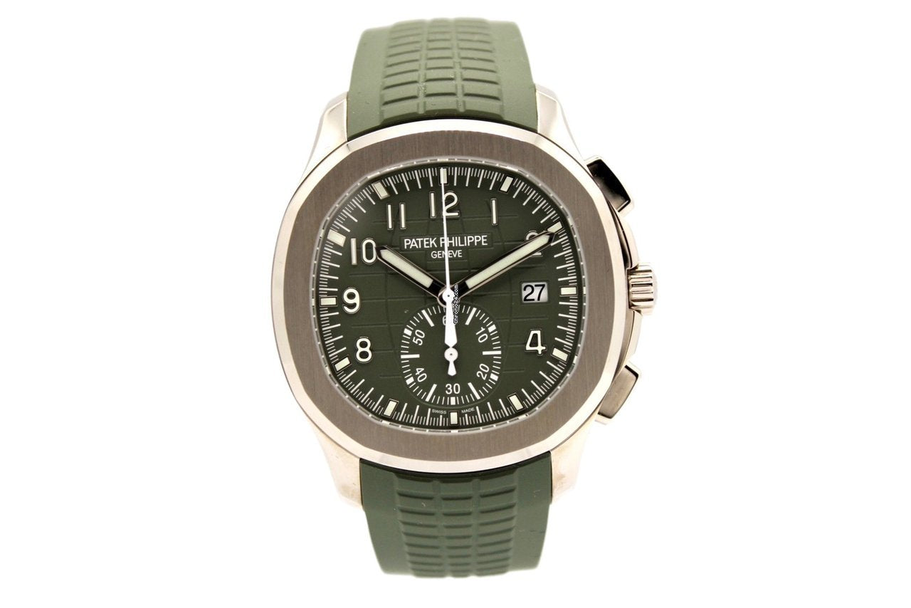 PP Green Silicon Strap Green Dial Premium Quality Men’s Watch 402002