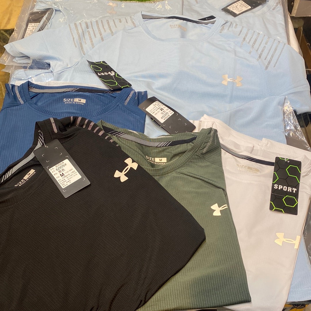 Dark Blue Colour Und Dun Lycra Cottan TShirt