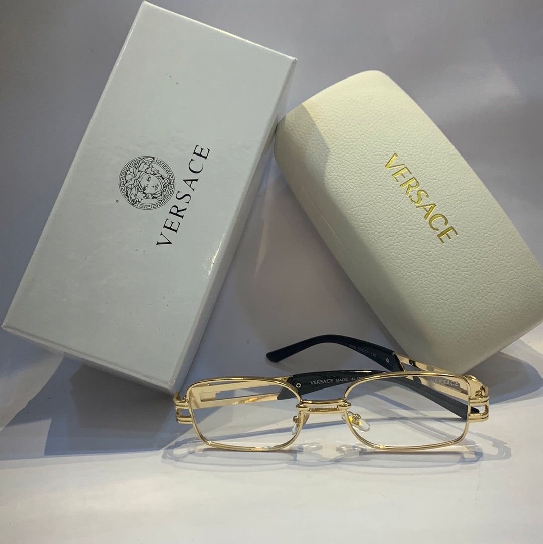 Ver rev Glossy gold Frame white Shade Unisex Sunglass 8060 55 17 135