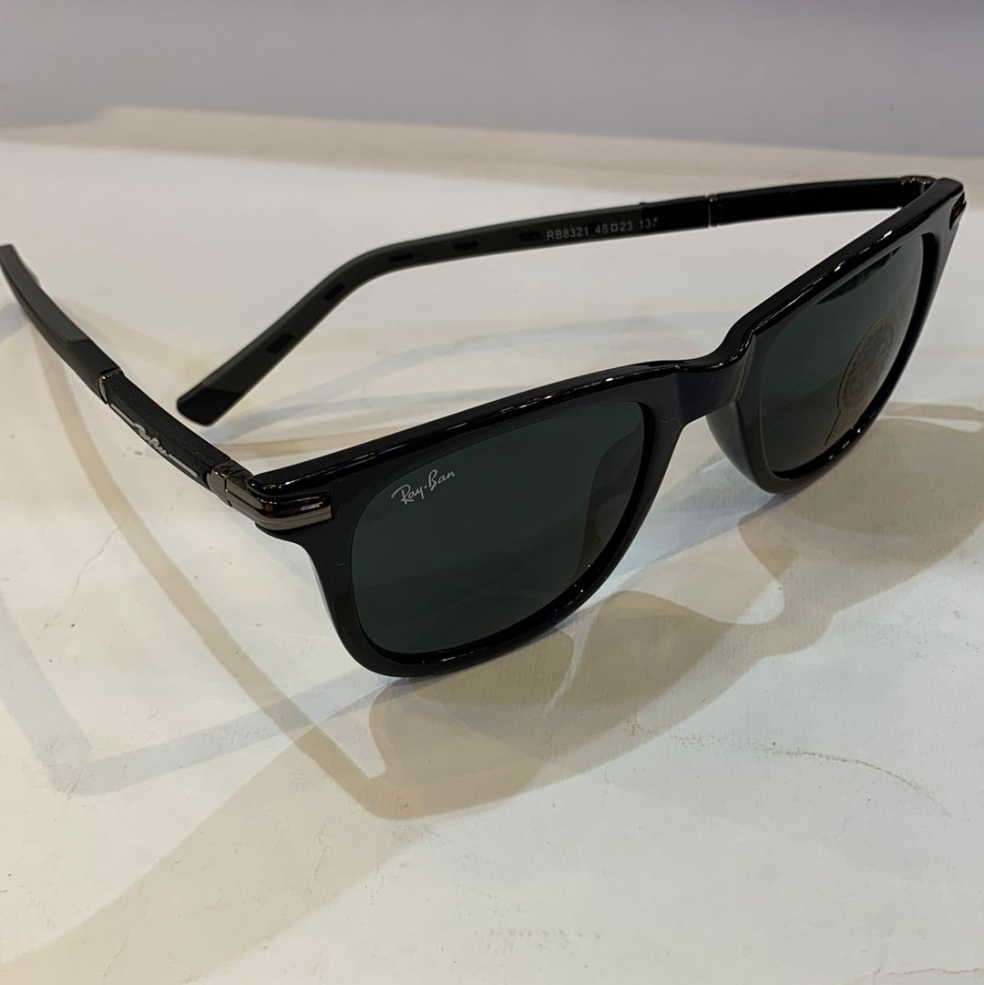 YAR RB Black Frame Black Shade Unisex Sunglass RB8321 48 23 137