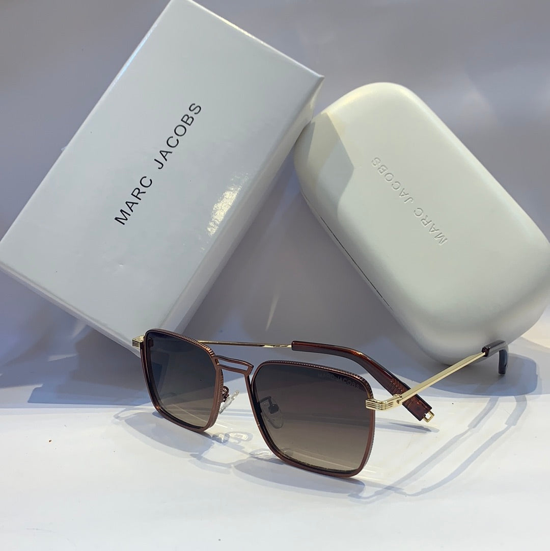Mar ram maroon Frame brown Shade Unisex Sunglasses