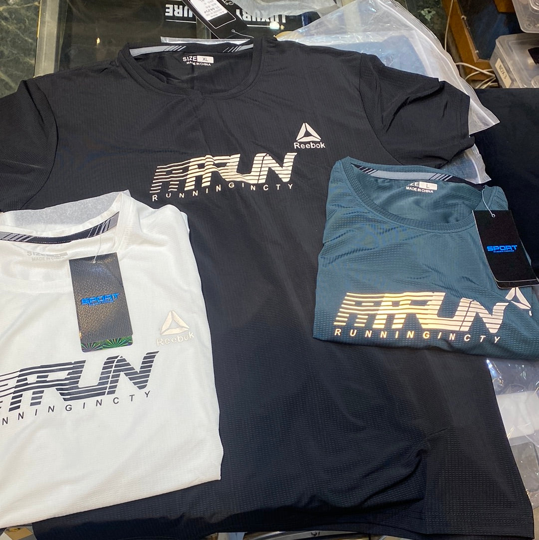 Black Colour Running eer ree Lycra Cottan TShirt 110271