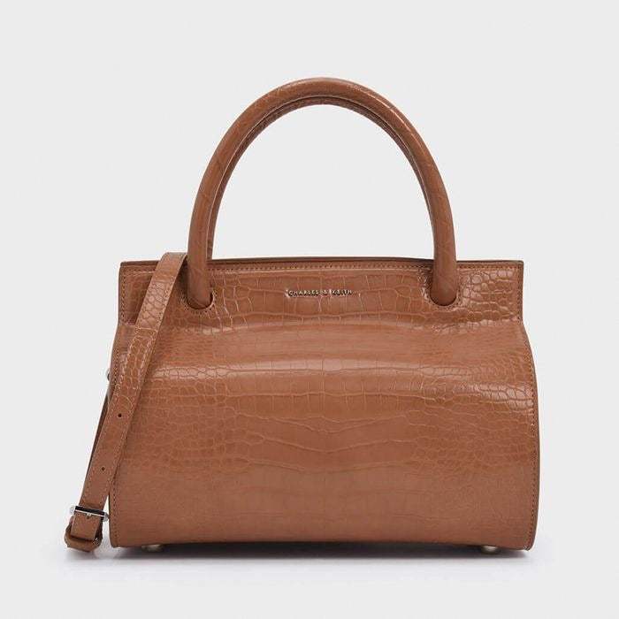 Tan Colour Ladies Charles & Keith Speedy Hand Bag