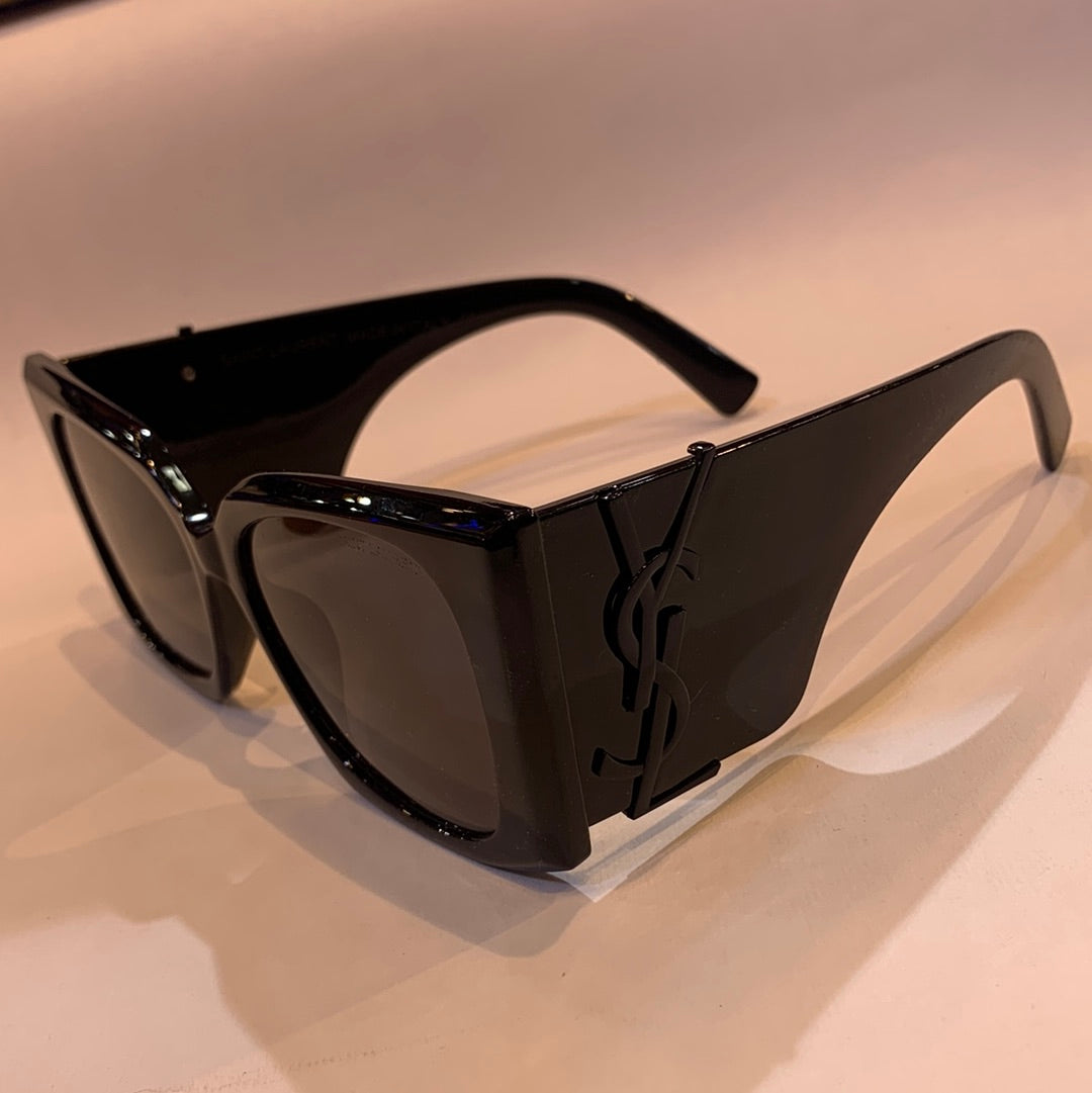 Lsy black frame black shade sunglass P138 68 17-140