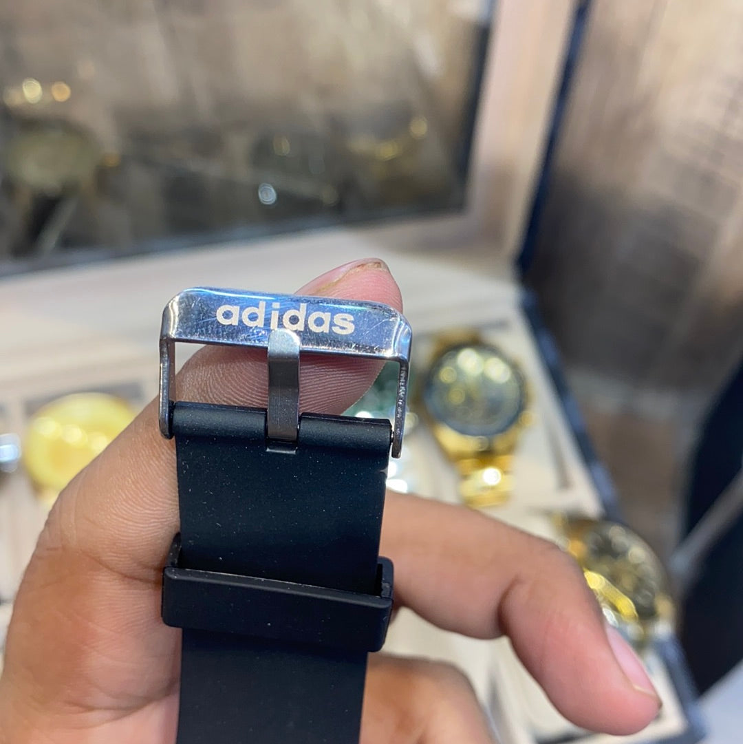 Full Black Green Ring Sports Watch