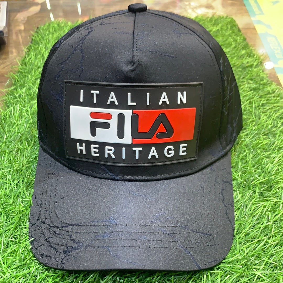 Fil Blue Black Cap