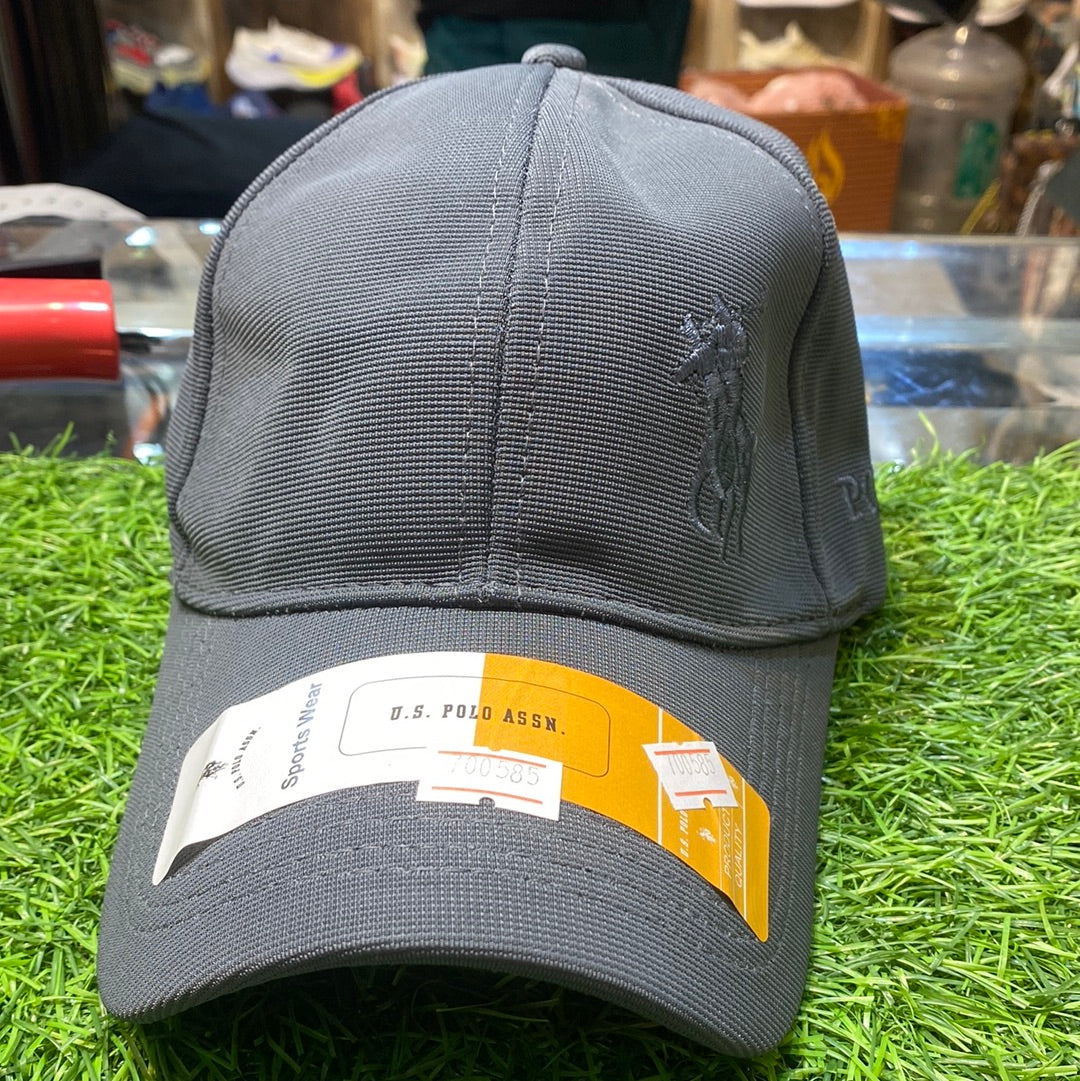 Dark Grey Polo Cap 700585