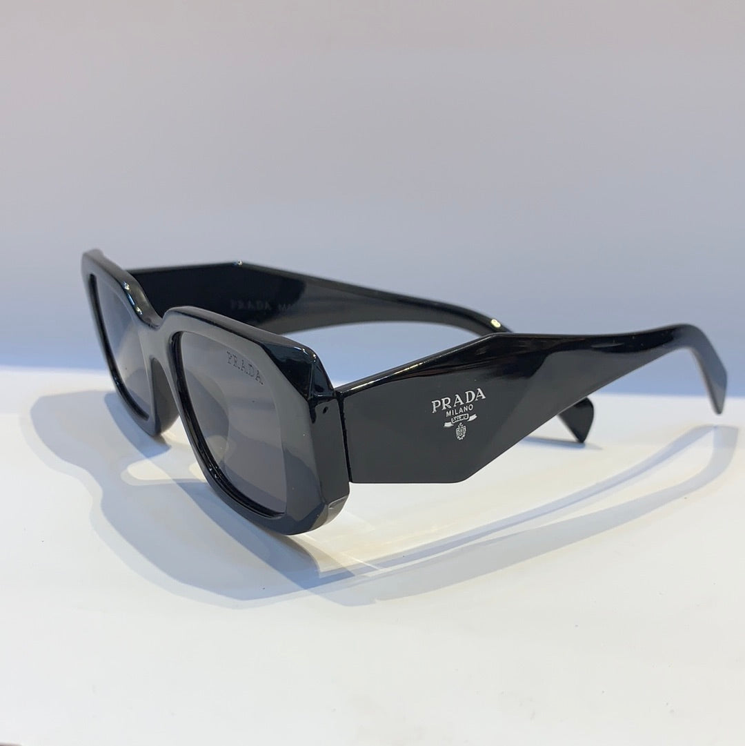 ARP Black Frame Black Shade Sunglass 1009 52 18-143