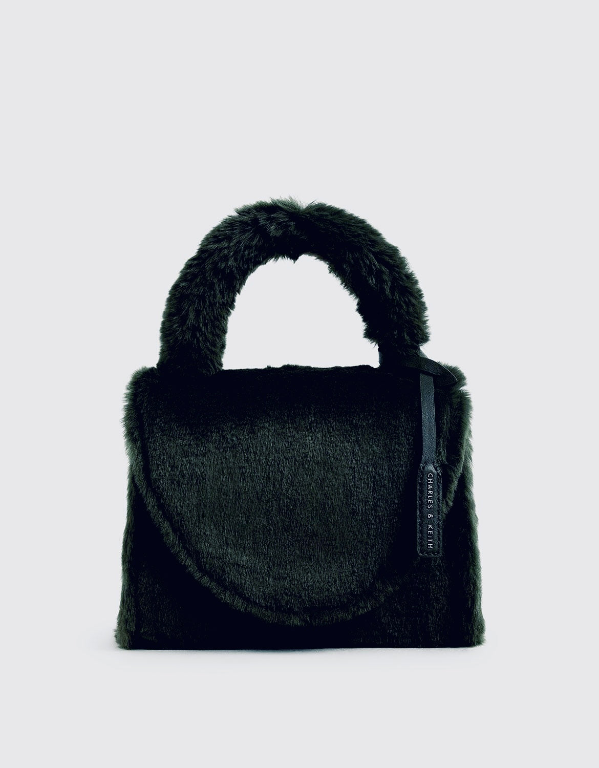 Ladies Fur Charles & Keith Girls Sling Hand Bag