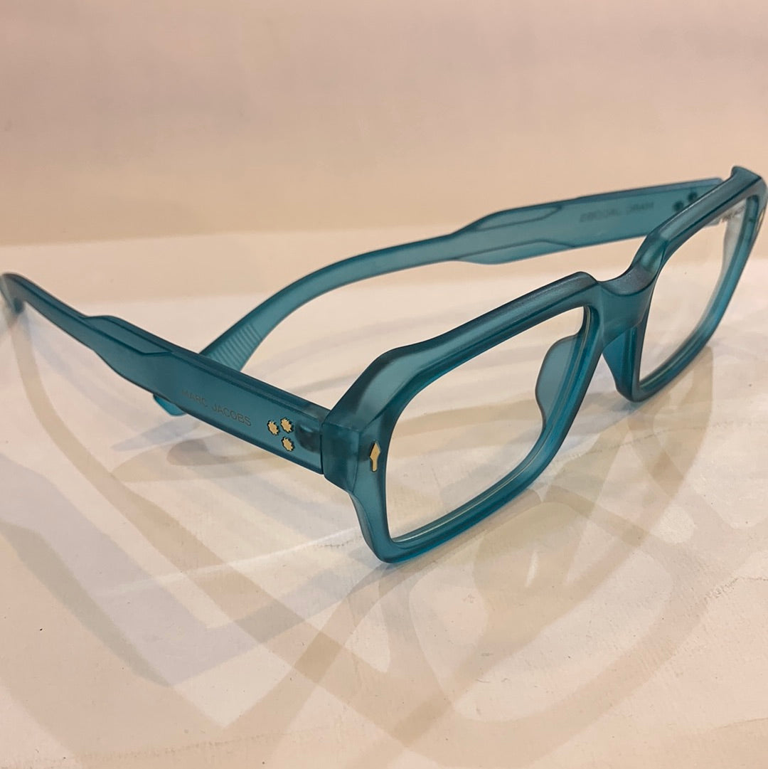RAM Matte Blue Transperent Frame Transperent Shade Unisex Sunglasses 86319 55 19 146