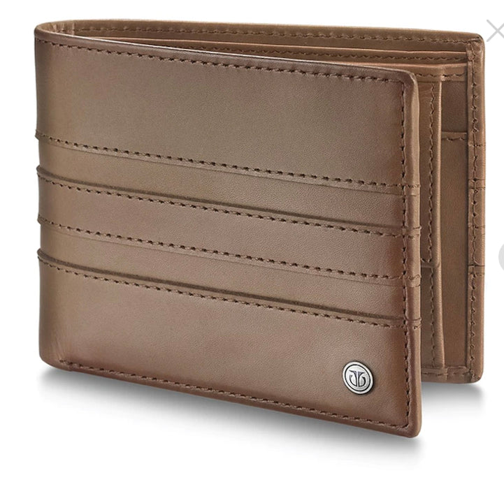 Titan RFID Protected Anti Theft Wallet in Tan TW230LM1TN