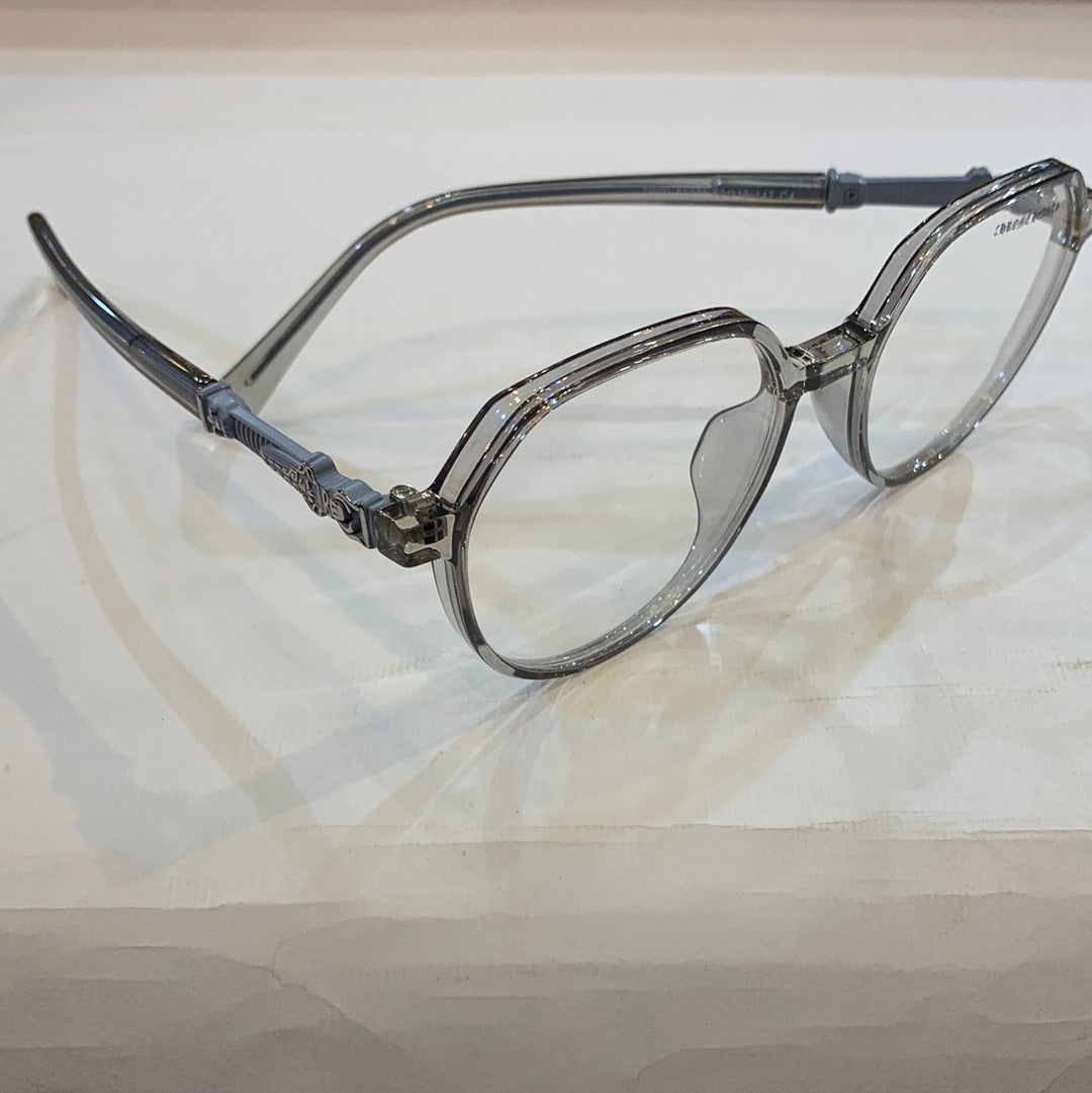 RHC CH HC Grey Frame Transperant Shade Unisex Branded TR90 81271 52 19-147