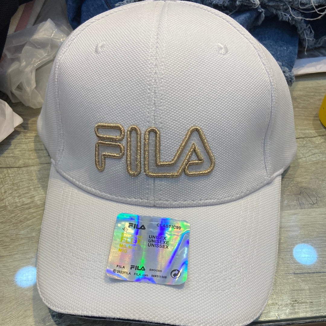 Lif White Cap Gold embroidery 300138