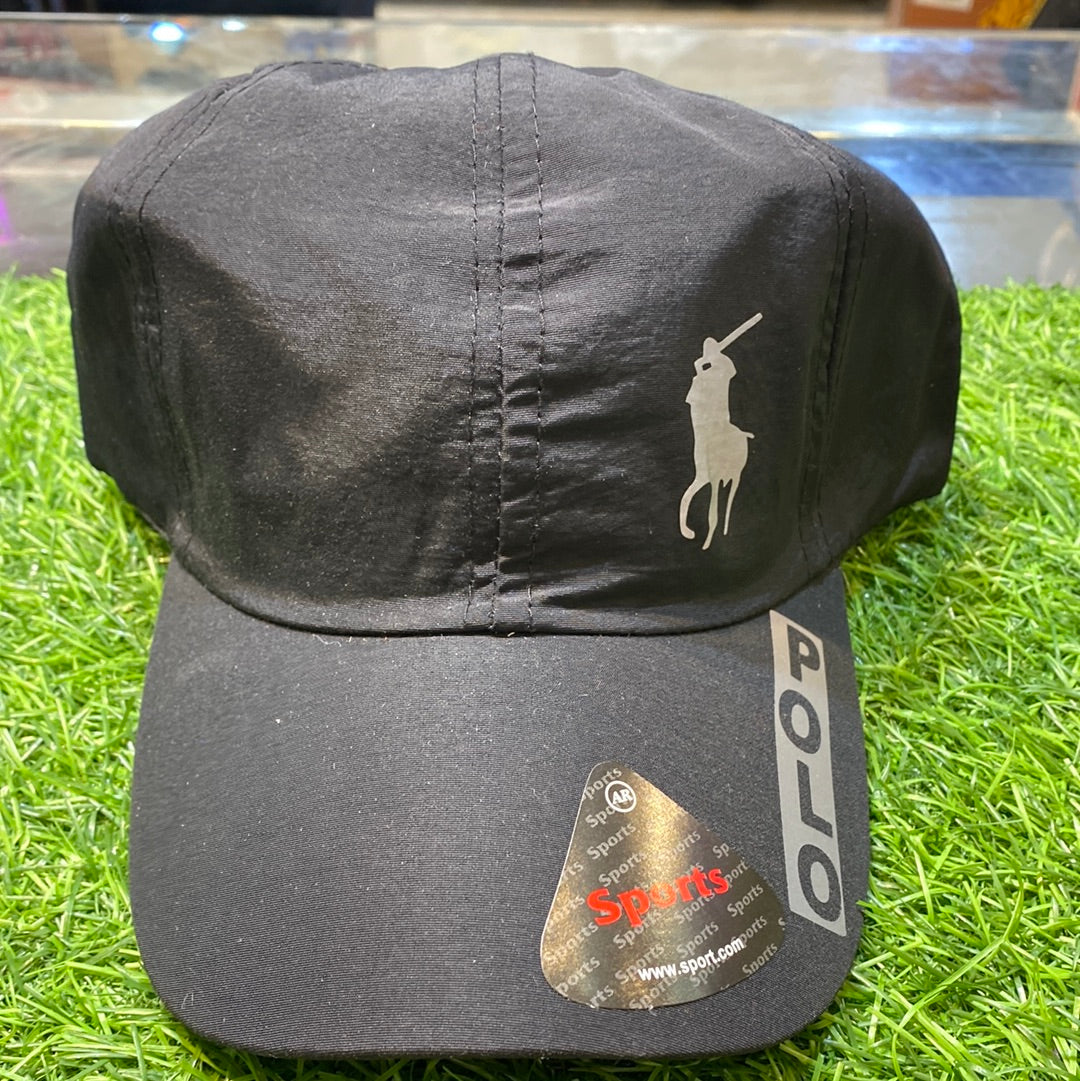 Black Polo Cap 700544
