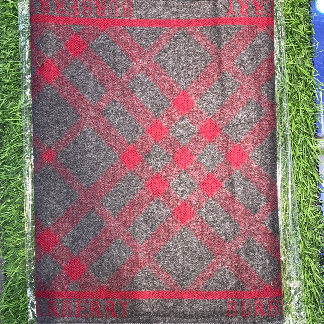 Bur Rub Grey Red Colour With Red Line Bur Logo Imported Muffler 49091