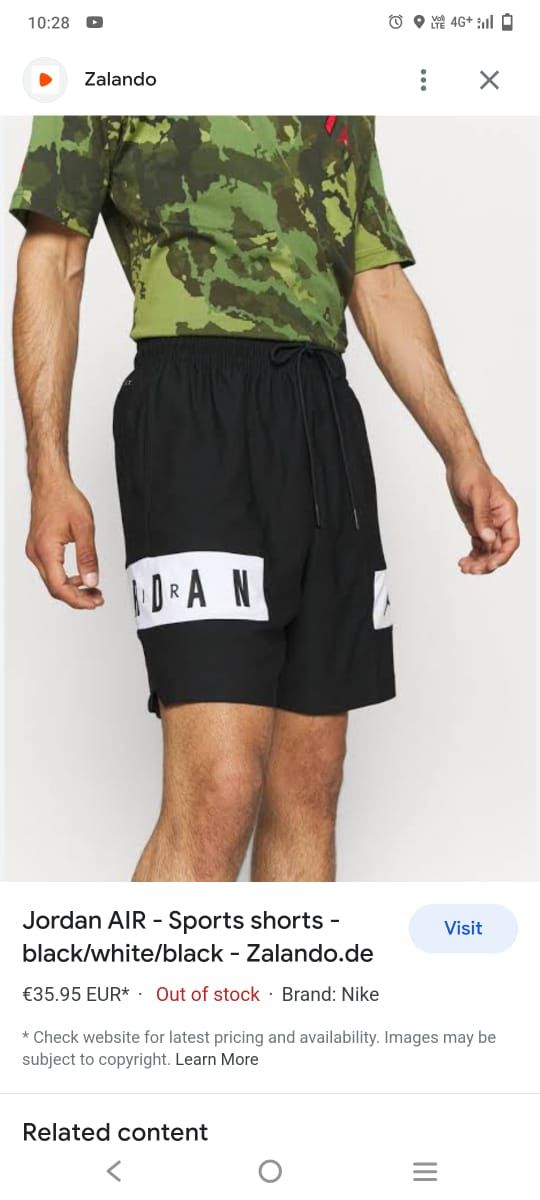 JOR ROJ Blue Colour With White Strip Ns Fabric Imported Shorts 108623