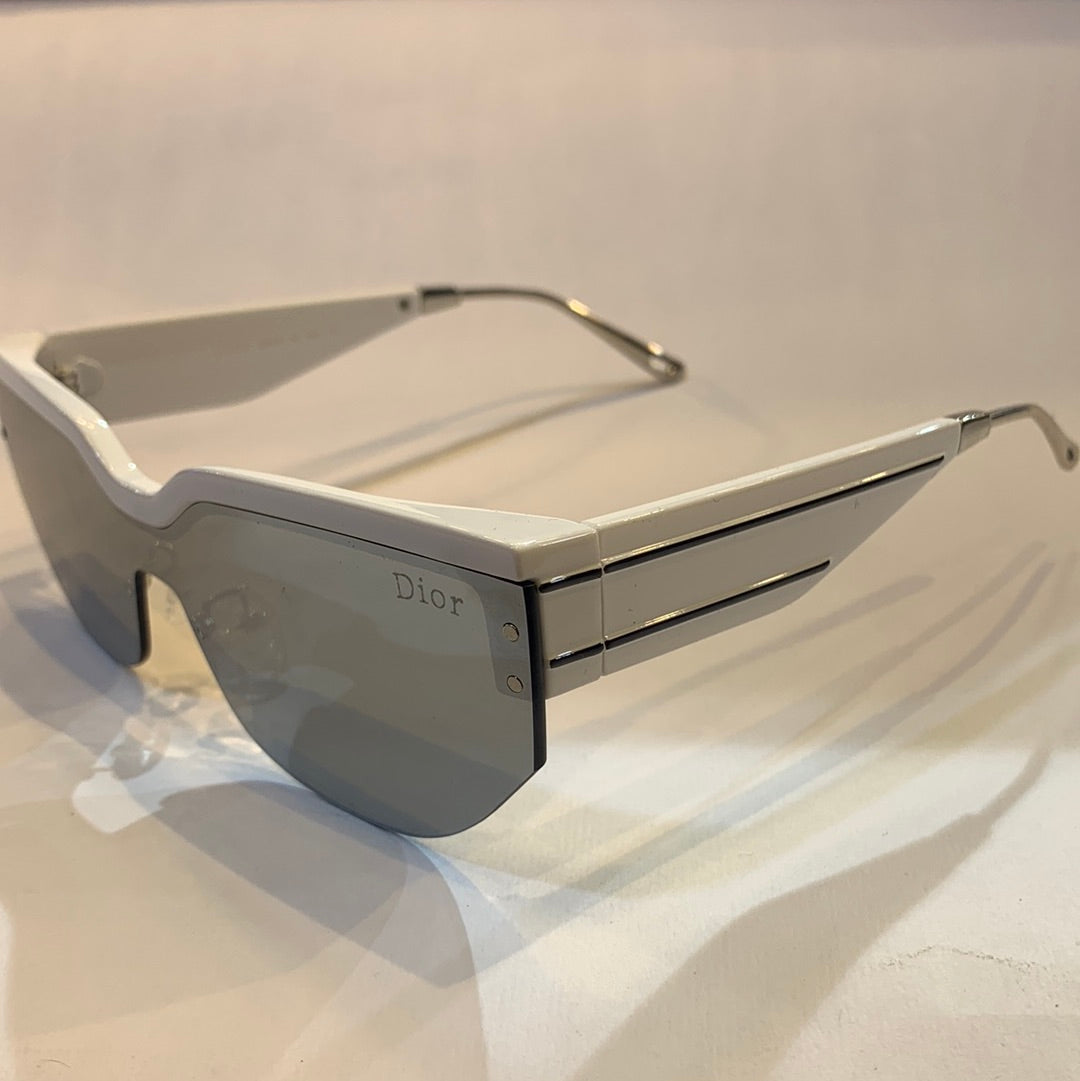 Oid white Frame black shade sunglass ZS-98003 56 18-142