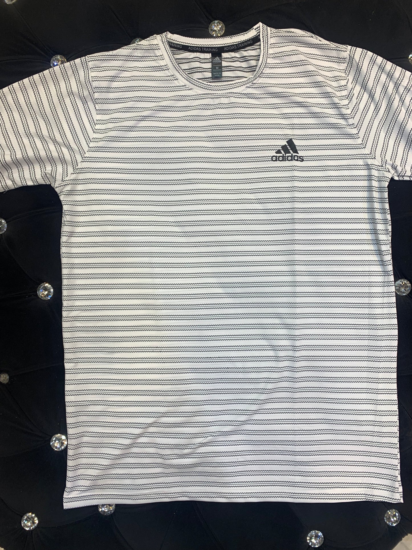 IDA White Colour With Front Logo Print Dry Fit Sports TShirt 821304 03082023