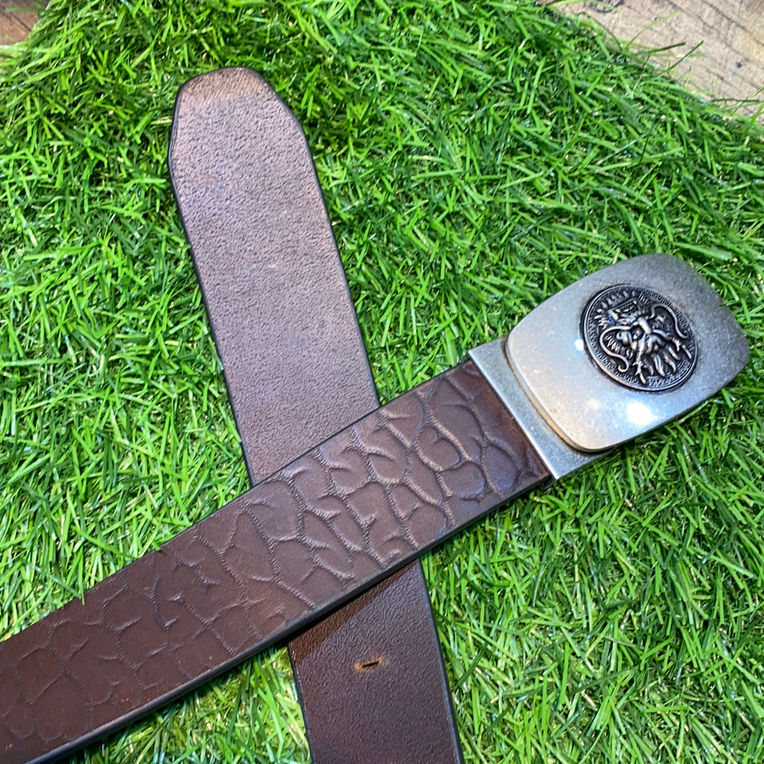 Men’s Genuine Leather Belt (Brown) 900106