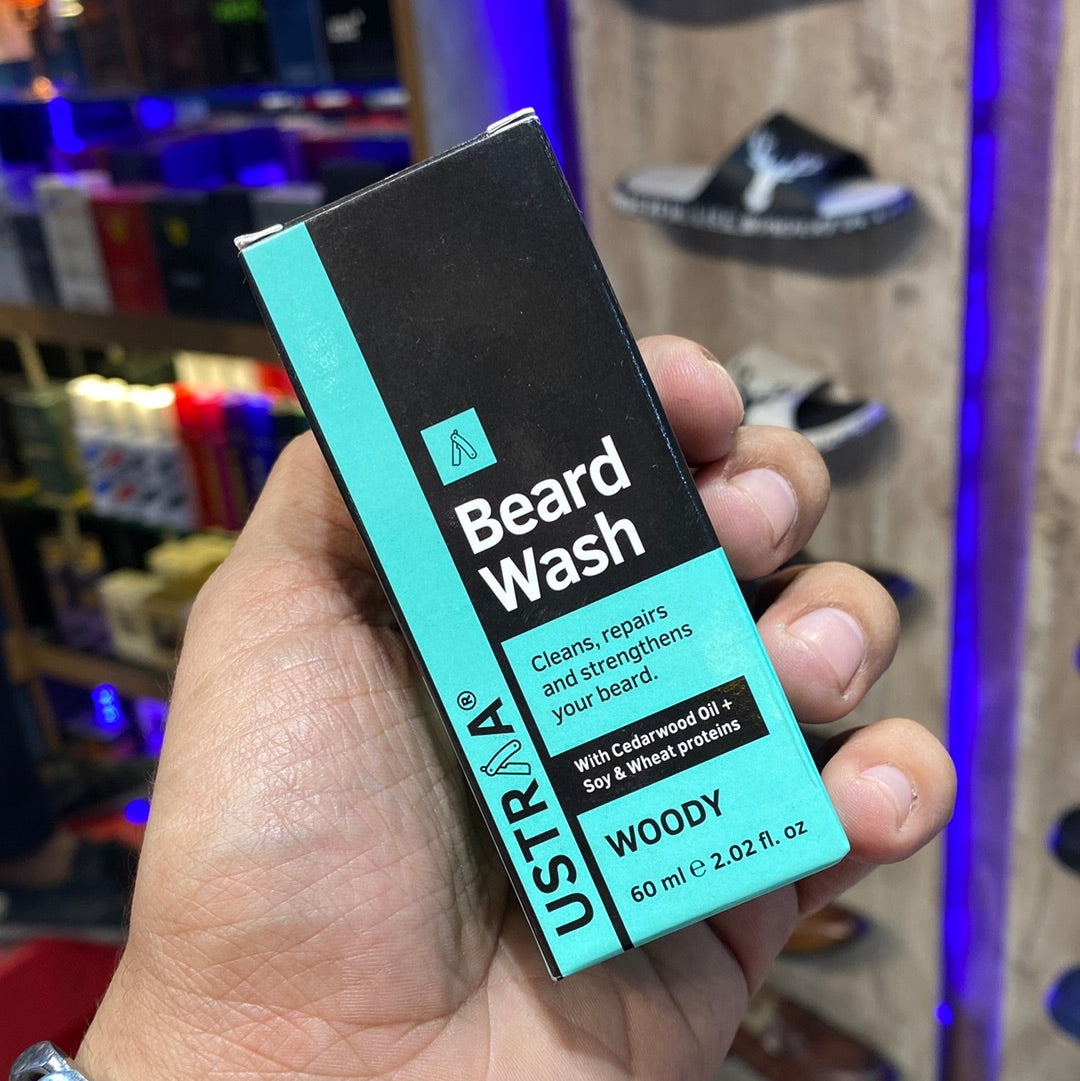 Ustraa Beard Wash 60 ml | Woody |