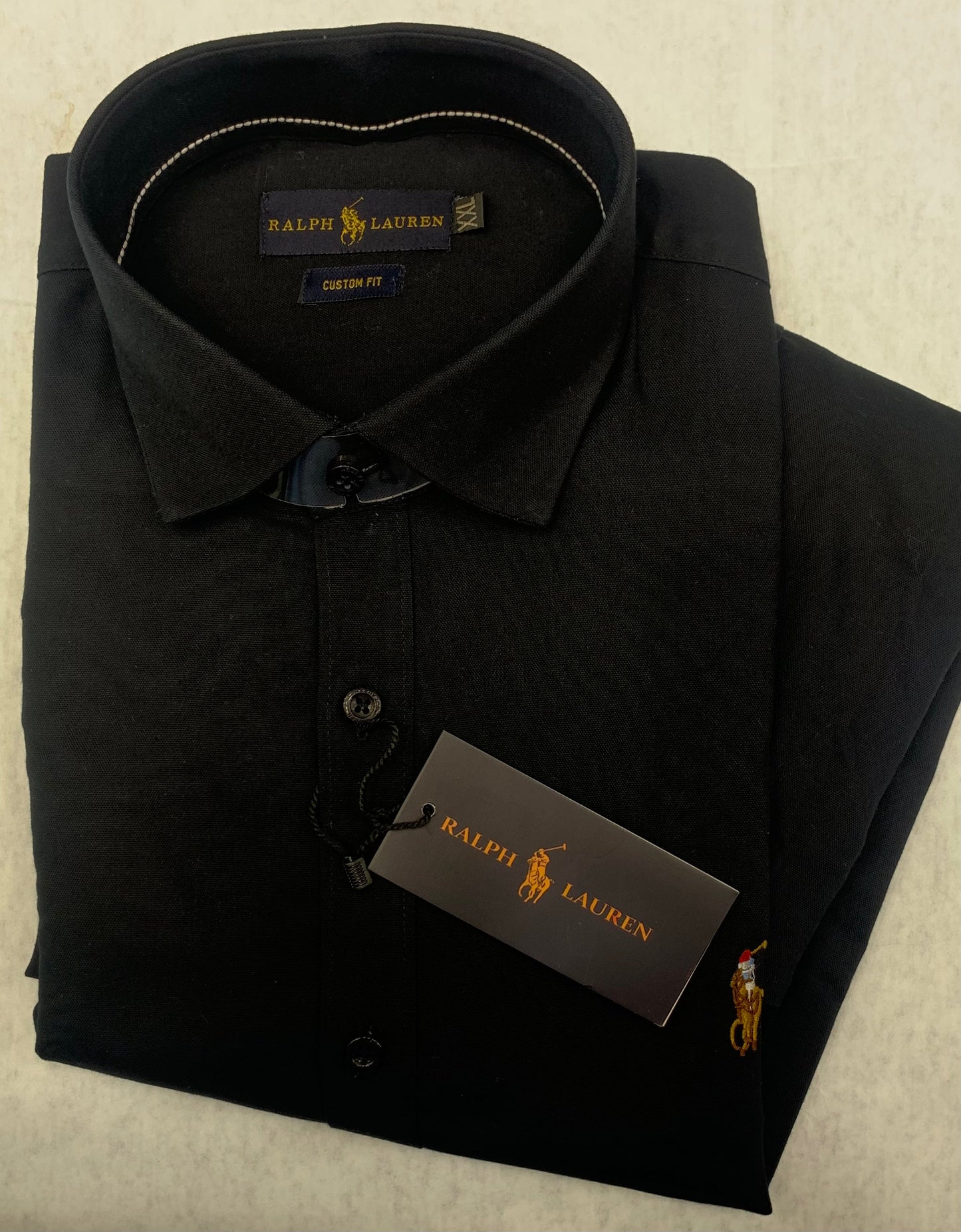 LAR LOP Black Colour With Plain Design Casual Mens Shirt 1105038