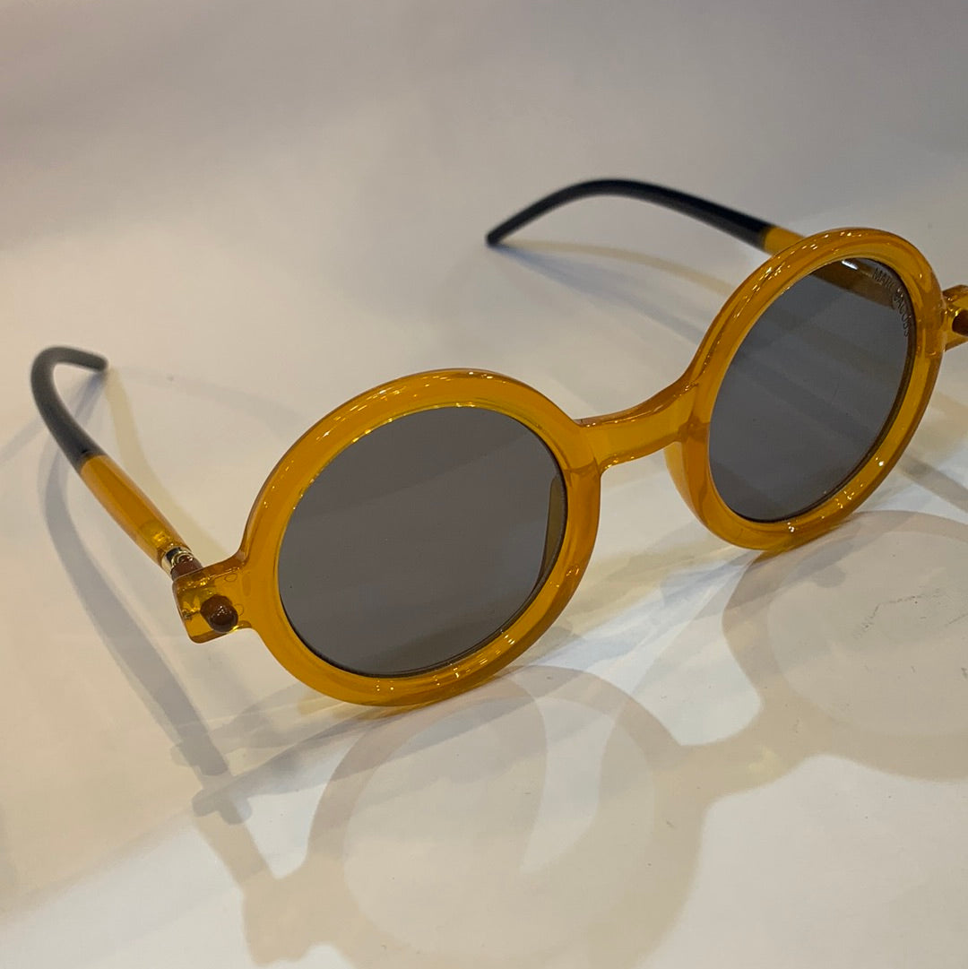 RAM yellow black frame black shade sunglass