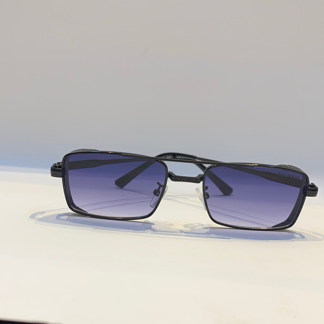 Lab Bal Black Frame Blue Shade Sunglass B80-67653 20-144