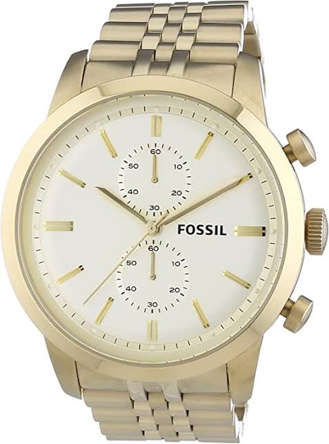 Sof Gold Chain Gold Dial chronograph Men Watch