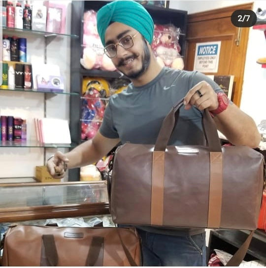 Duffle Bag LB-039 Gym Luggage Color Black