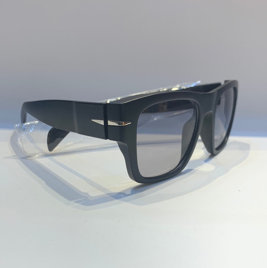 VAD Matt Black Frame White Shade Sunglass UM1894 C2 51 22-140