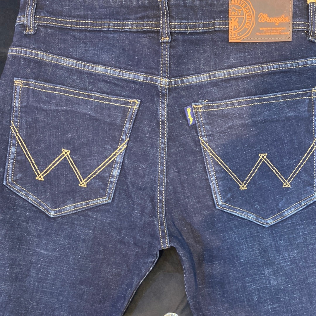 Arw Navy Blue Straight Fit Branded Designer Plain jeans Men’s Jeans ARW 1904 AAA1