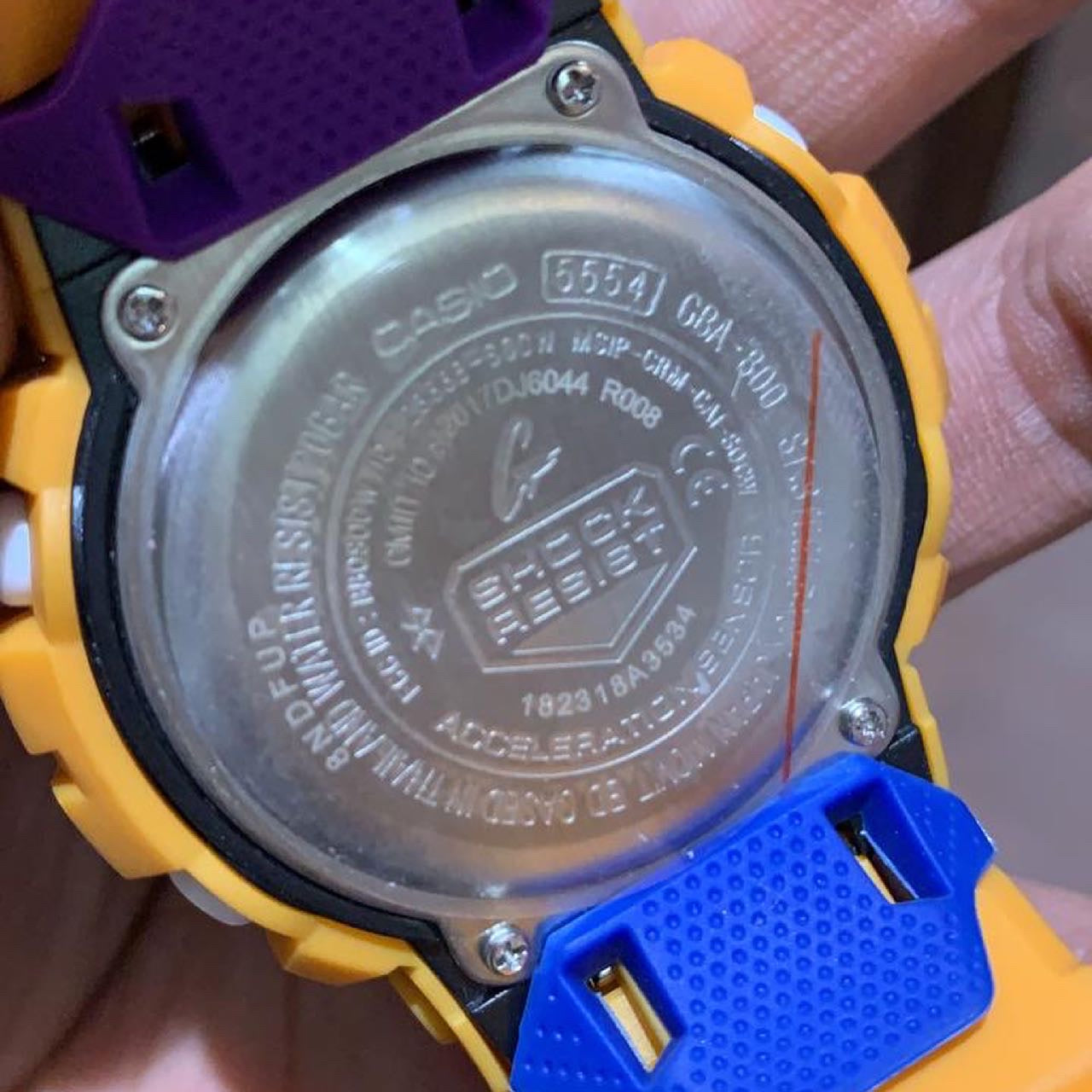Hsg Yellow Strap Yellow dial Water Resistant Beast Collection Sports Watch