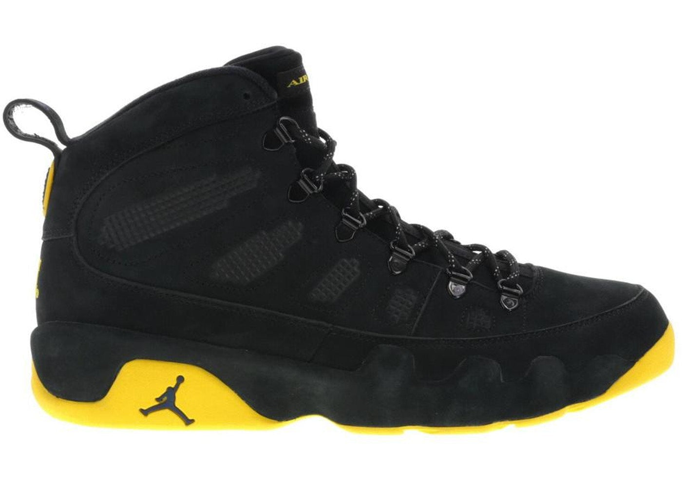 Black Yellow University Gold Long High Ankle Shoes(302370015)