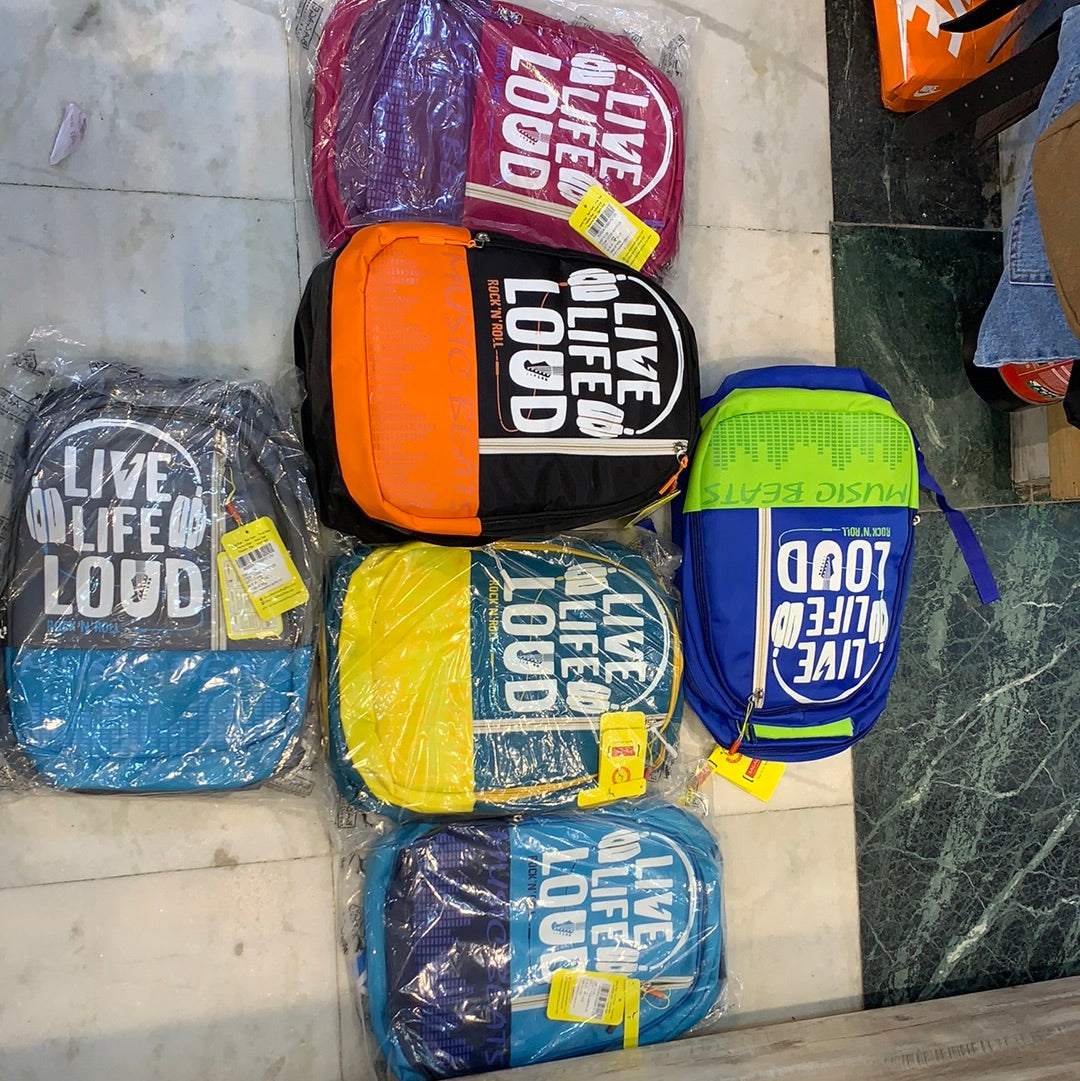 BAG-AGE Live Life Good Original Design Backpack