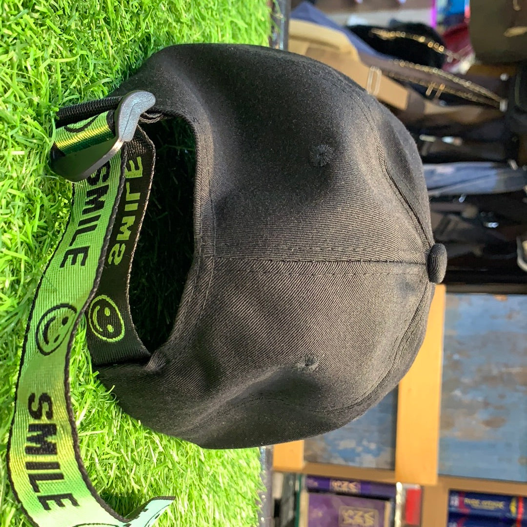 Smile Black Cap