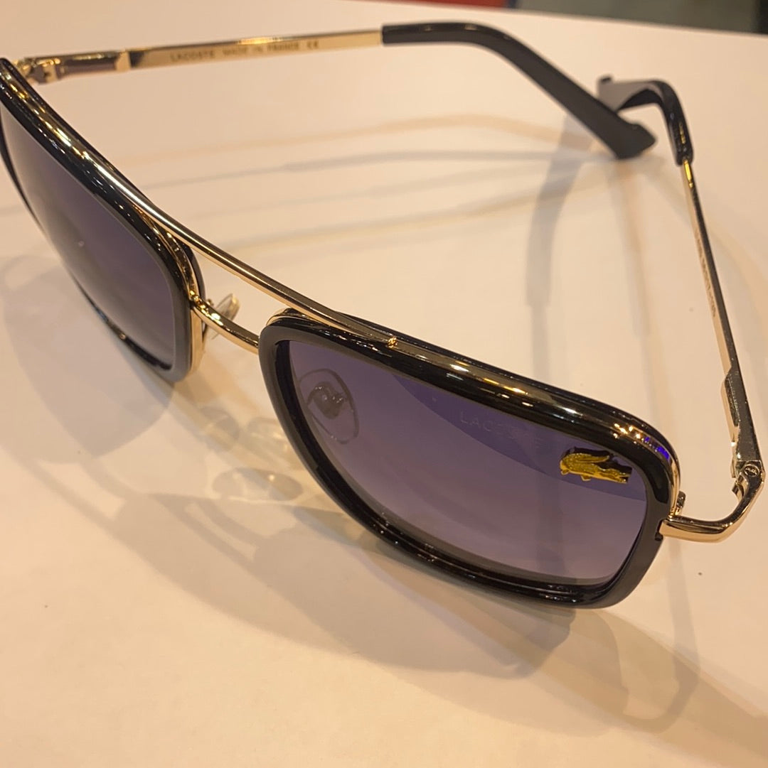 Cal Black Gold Frame Blue Shade L143S 56 17-135 Sunglass