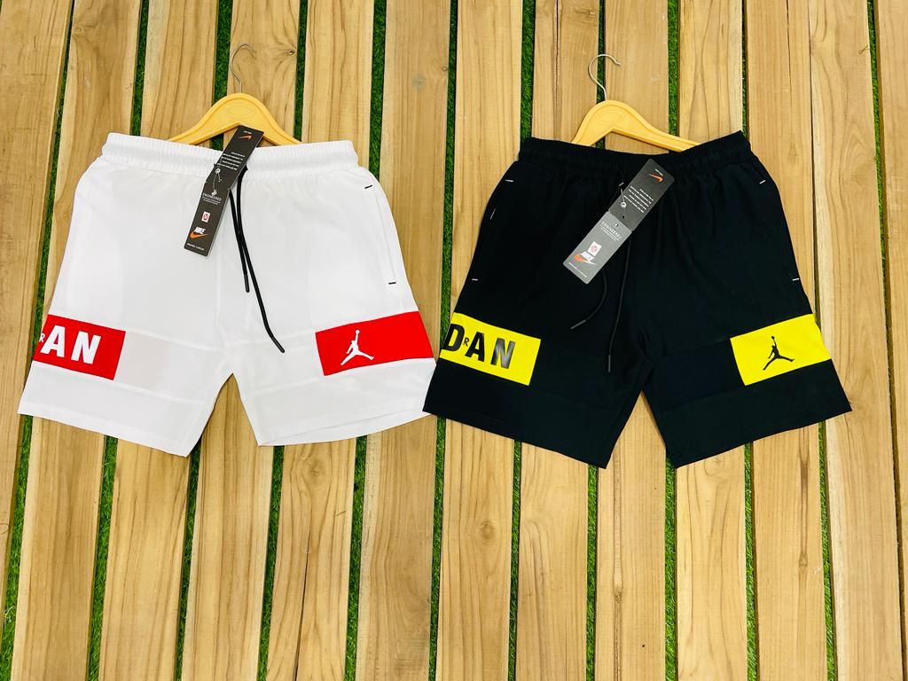 JOR ROJ Red Colour With White Strip Ns Fabric Imported Shorts 108631