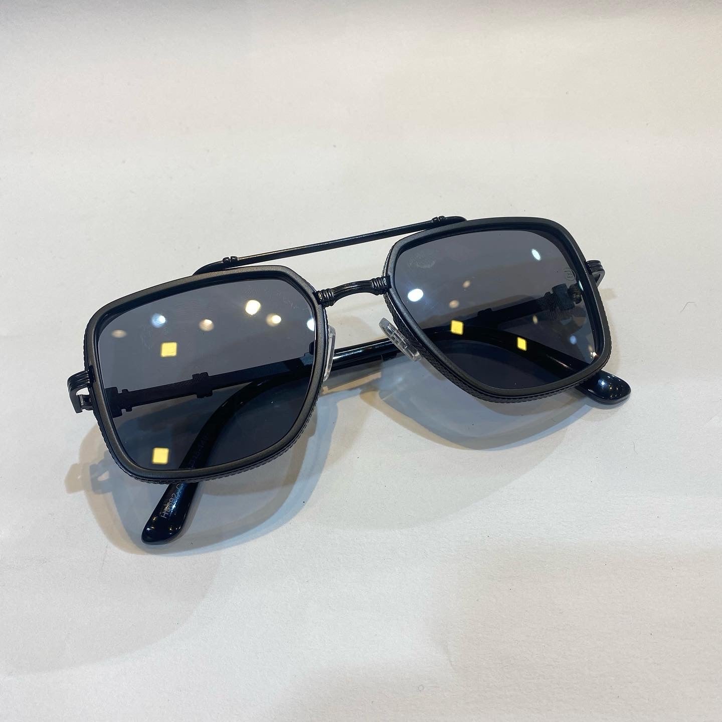 LAB Black Frame Black Shade Unisex Branded Sunglasses H5592 C1 57 15-140