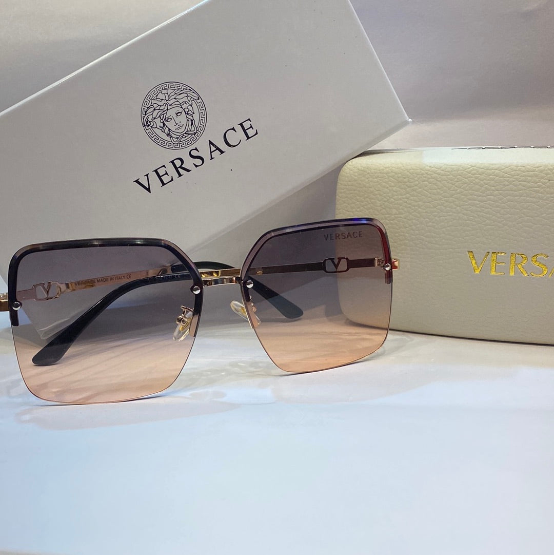 REV Gold Frame pink Shade Unisex Branded Sunglasses CF58309