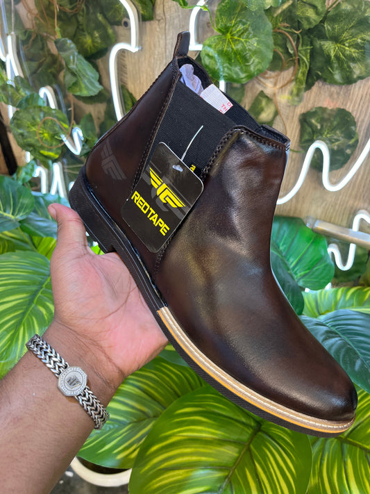 Der Brown Colour Chelsea Boot Brown Sole Shoes D30