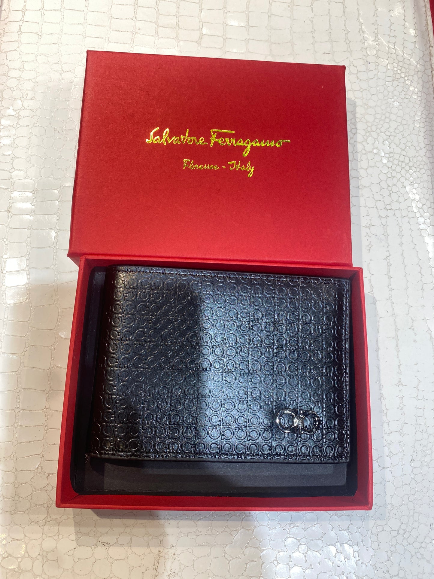 REF FER Black Colour Imported Unisex Wallet 988032