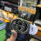 Cug Black Colour Gg Gold Buckle Copper Logo Genuine Leather Belt Automatic Buckle 64614
