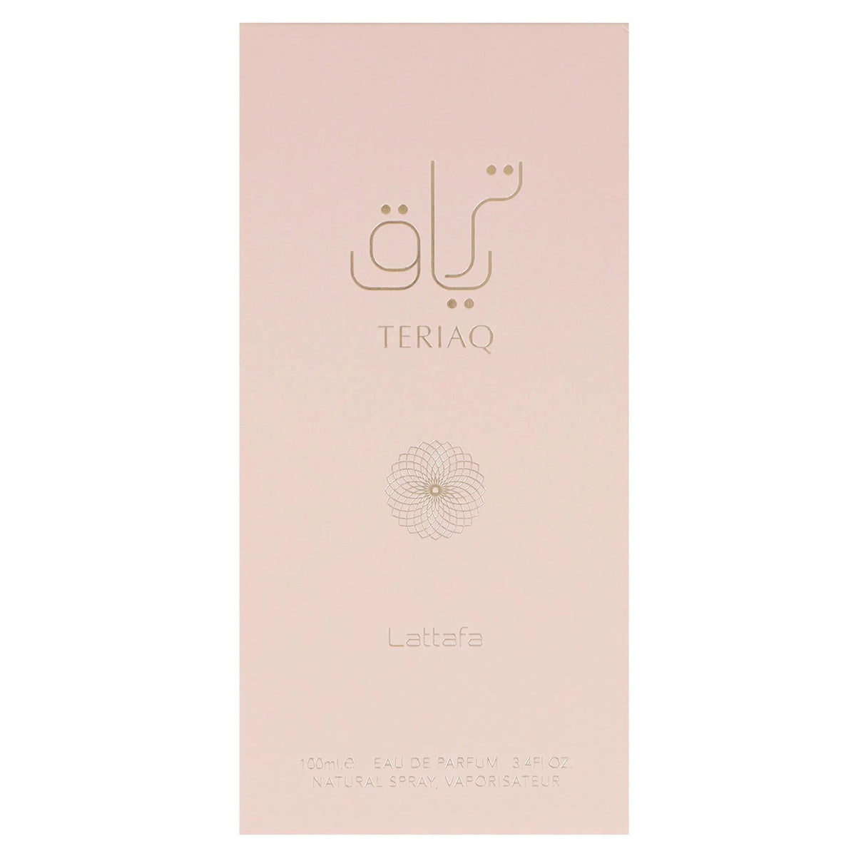 Lattafa Teriaq Eau De Parfum Spray 100ml