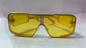 LAB Golden Frame Yellow Shade Unisex Sunglasses ZS98196 58 18-145