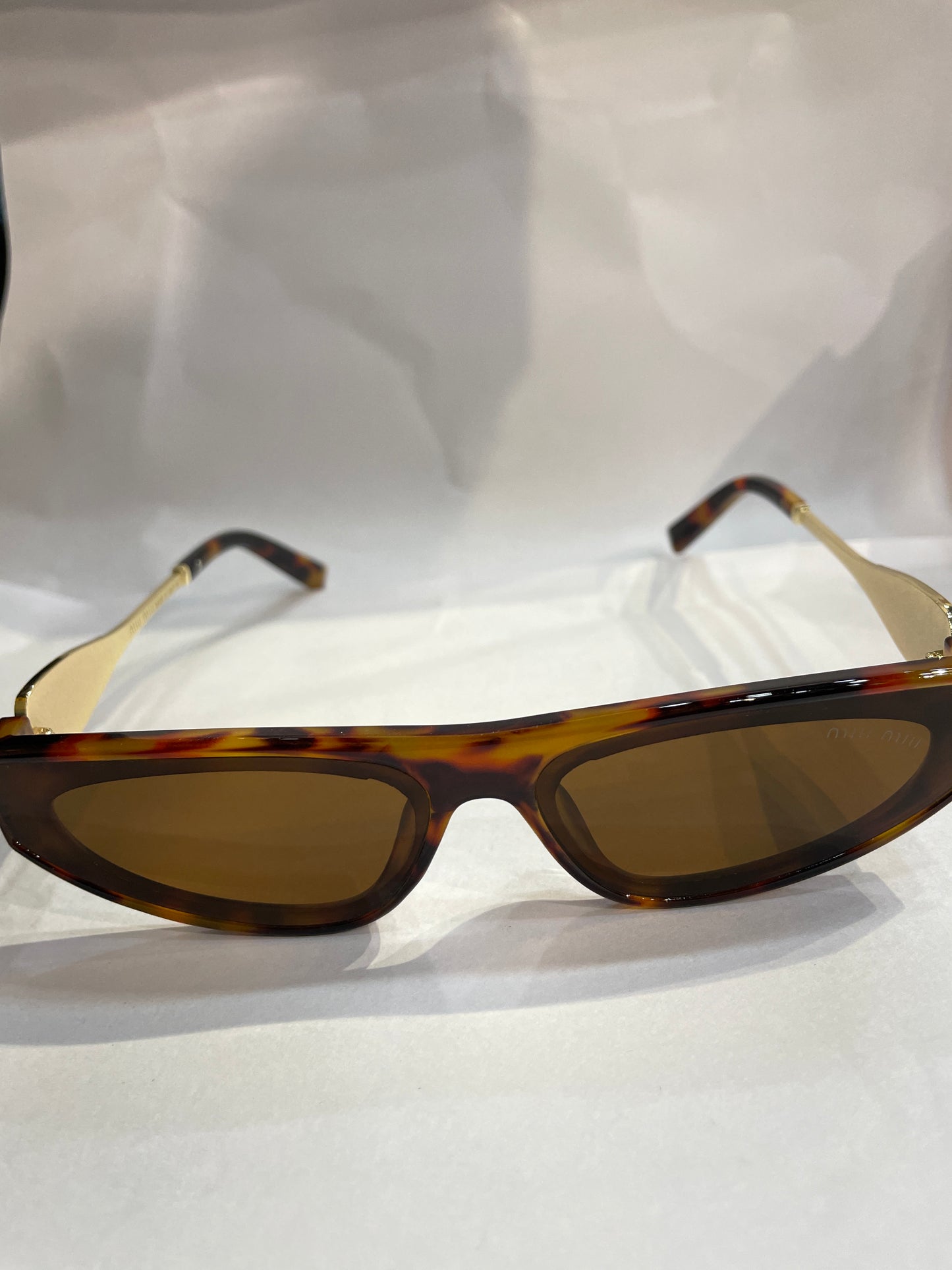 UIM MIU Leopard Frame Brown Shade Unisex Sunglasses SUN209