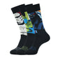 BALENZIA STAR WARS GIFT PACK FOR MEN - CLONE TROOPER, YODA, AND DARTH VADER-CREW SOCKS (BLACK) (PACK OF 3 PAIRS/1U)