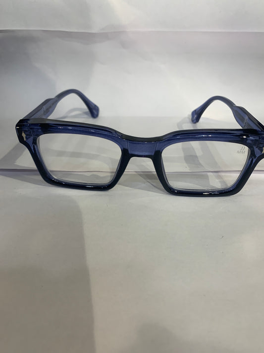 CAJ Blue Frame trancy Shade Unisex Sunglasses SUN813