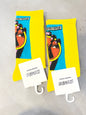 Scenario Yellow Colour Green Orange  Print Premium Quality Full Socks 991172