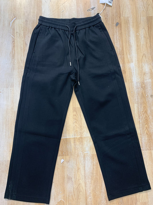 MAILI YOU STUDIO Black Colour imported Premium Quality Unisex Lower Straight Fit 2855